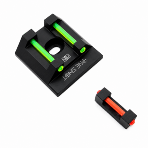 Conjunto Mira alça e massa de fibra óptica para G2C 9mm / TX22 ONE SHOT