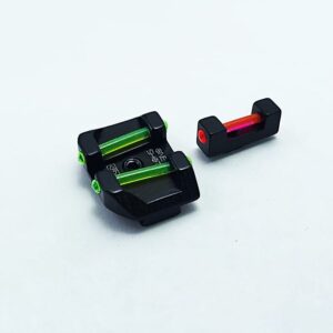 Conjunto de Mira De Fibra Alça e Massa Para G2c 38tpc / g3 / g3 Toro One Shot