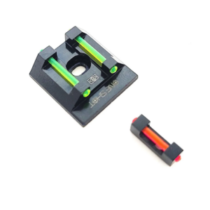 Conjunto mira alça e massa de fibra óptica para G2C 9mm / TX22